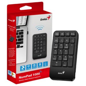 The Genius NumPad 1000 is a slim
