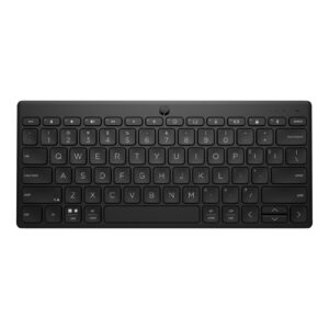Doesn't it just feel better typing on an external keyboard? This sleek wireless keyboard combines roomy desktop productivity with comfy compact portability for hybrid work. Multi-pair connectivity makes it the perfect companion for your desktop