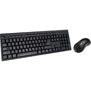 With both the mouse and keyboard having USB connectors