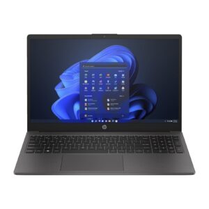 <b>Nice and light</b><br/>The HP 250 Laptop keeps up with hybrid workstyles with a thin and light design and 85 percent screen-to-body-ratio<br/><br/><b>Built for work and ready for fun</b><br/>Complete projects with a powerful Intel processor