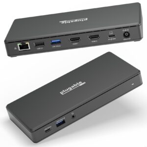 <B>4K Driverless Dock</B><br/>This plug-and-play USB-C docking station packs a lot of features for an “entry-level” dock. Extend up to 2x 4K 60Hz HDMI screens