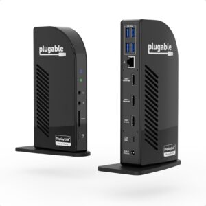 <B>Powerful Expansion</B><br/>USB C docking station with 13 ports for the professional who needs to spread out across three monitors